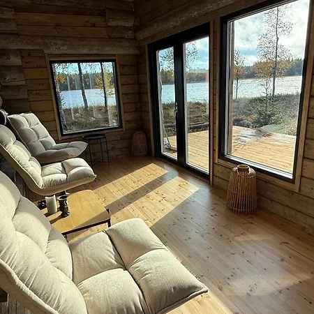 Traditional On Wilderness Island 20km From Rovaniemi